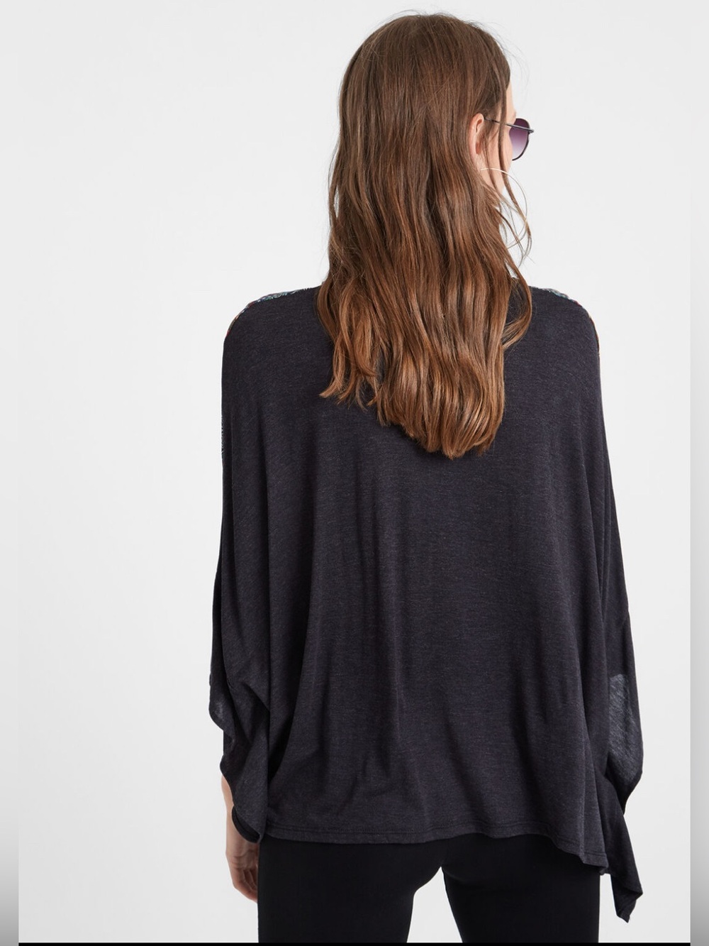 Desigual HINDU PONCHO T-SHIRT - Picture 2 of 10